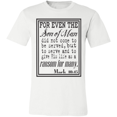 Mark 10:45 SS Mark 10:45 SS