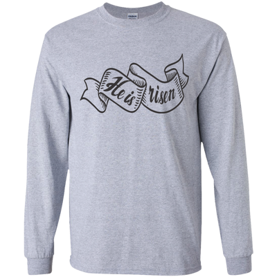 Kids He is Risen Banner LS Kids He is Risen Banner LS