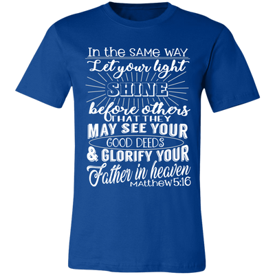 Matthew 5:16 SS Matthew 5:16 SS