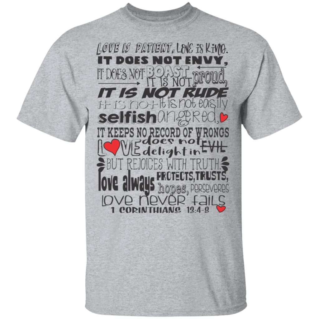 Kids 1 Corinthians 13:4-8 SS