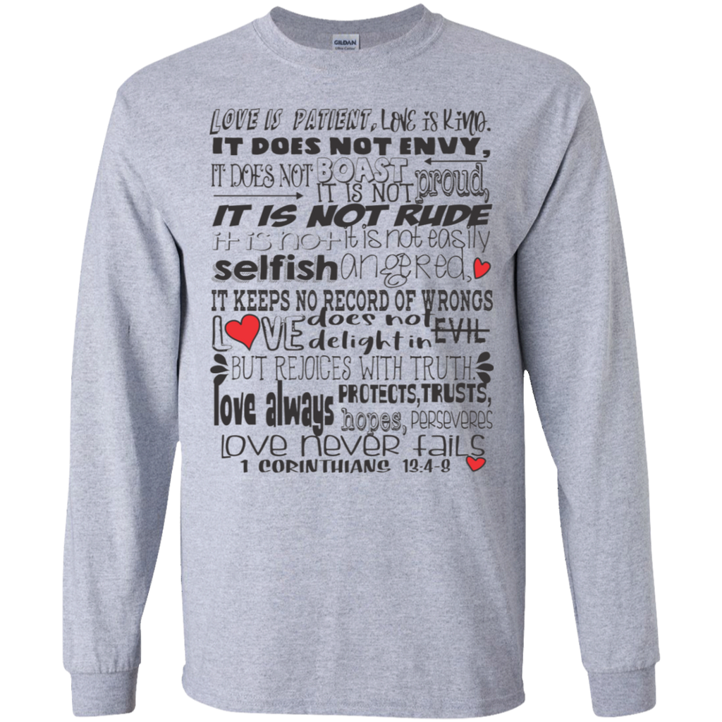 Kids 1 Corinthians 13:4-8 LS