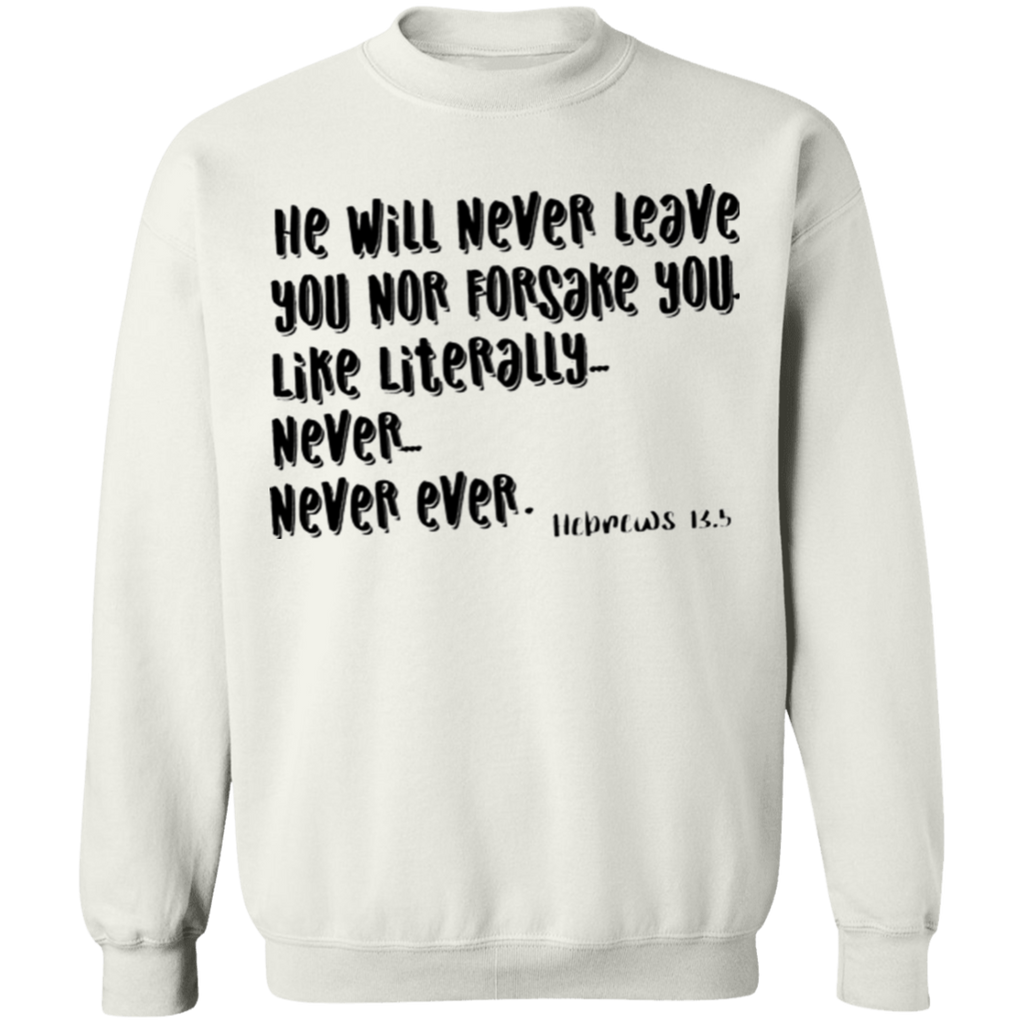 Hebrews 13:5 SW