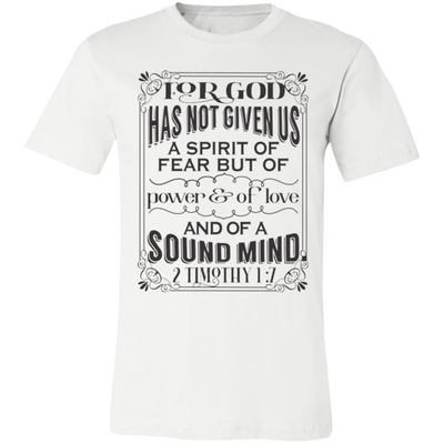 2 Timothy 1:7 SS 2 Timothy 1:7 SS