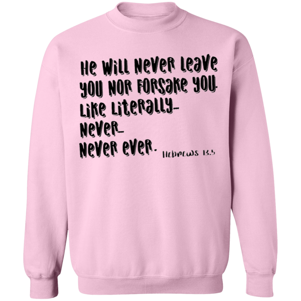 Hebrews 13:5 SW