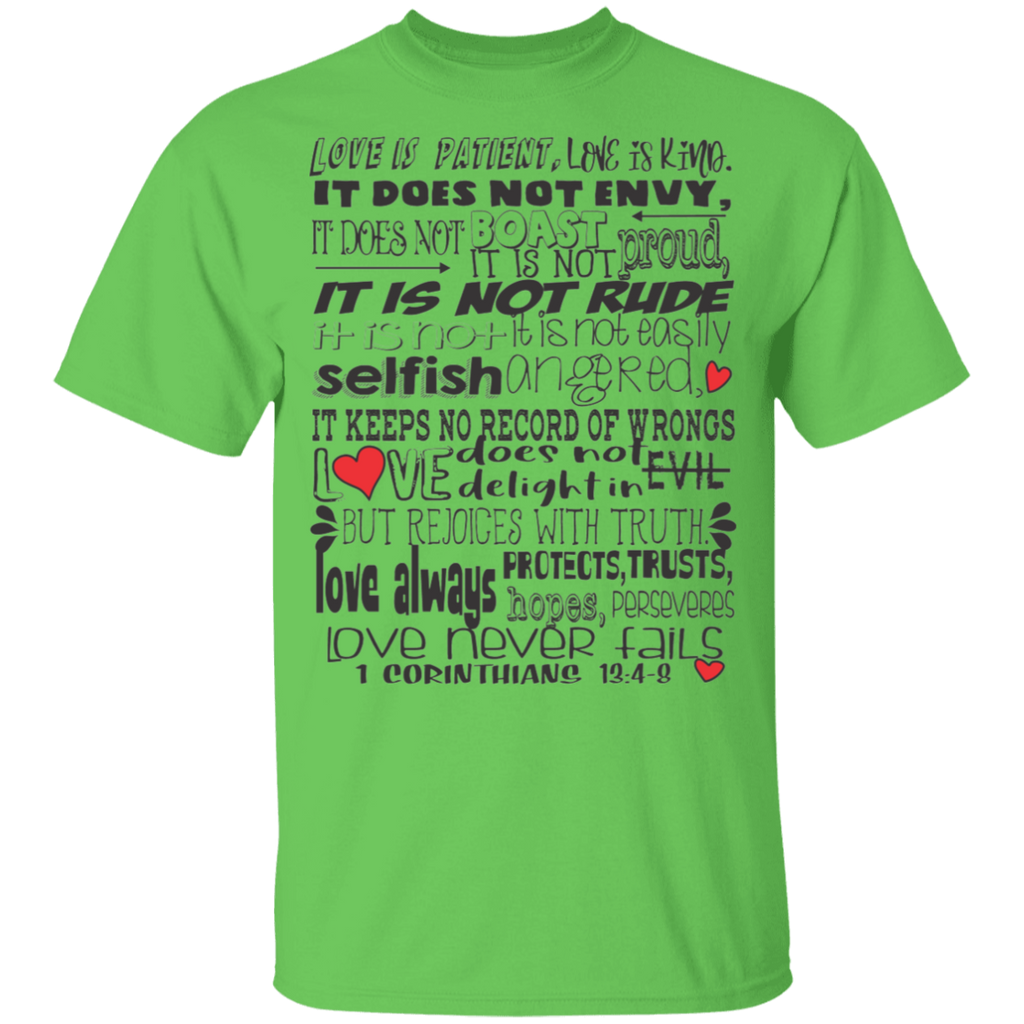 Kids 1 Corinthians 13:4-8 SS