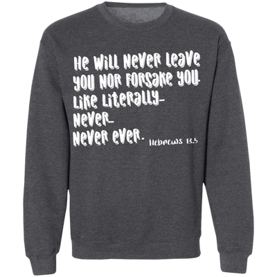 Hebrews 13:5 SW Hebrews 13:5 SW