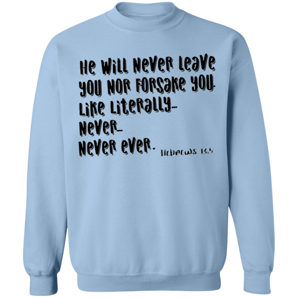 Hebrews 13:5 SW