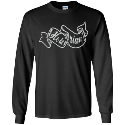 Kids He is Risen Banner LS Kids He is Risen Banner LS