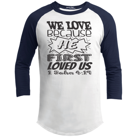 Kids 1 John 4:19 Jersey