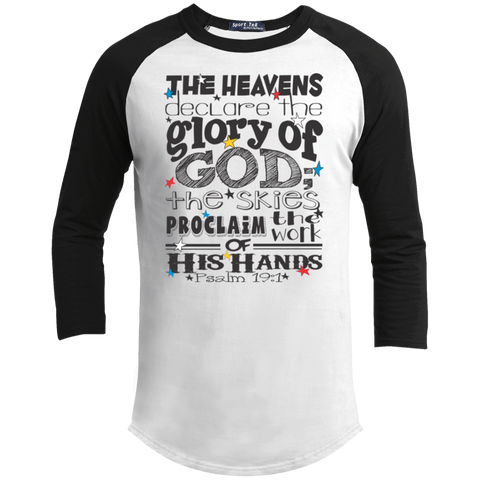 Kids Psalm 19:1 3/4 Jersey