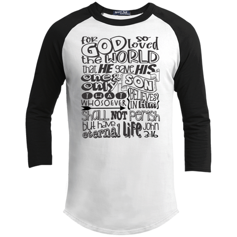 Kids John 3:16 Jersey