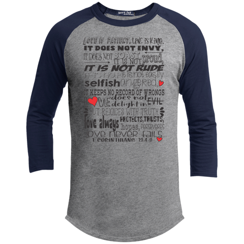 Kids 1 Corinthians 13:4-8 Jersey