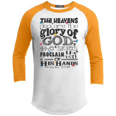 Kids Psalm 19:1 3/4 Jersey