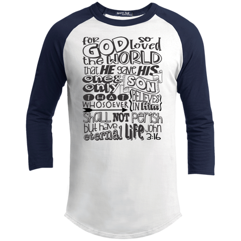 Kids John 3:16 Jersey