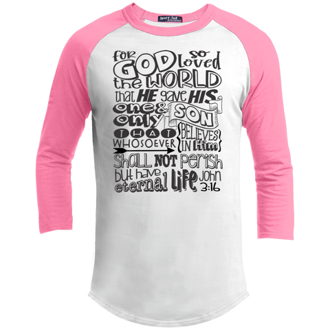 Kids John 3:16 Jersey