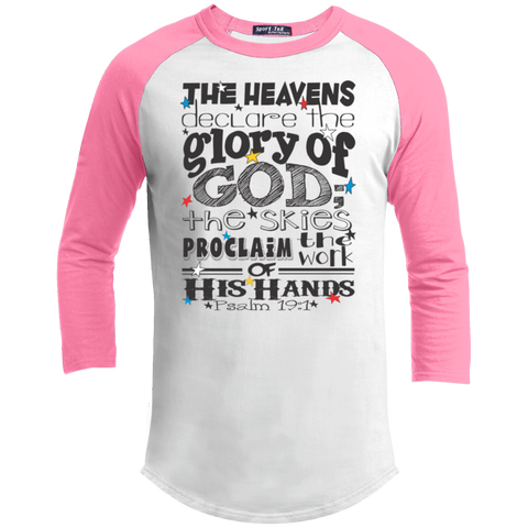 Kids Psalm 19:1 3/4 Jersey