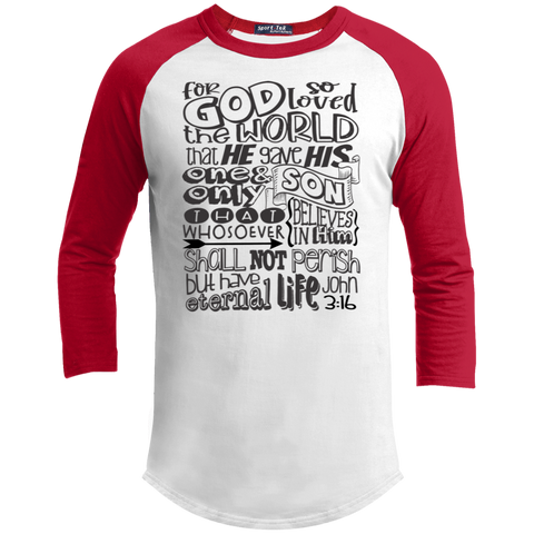 Kids John 3:16 Jersey