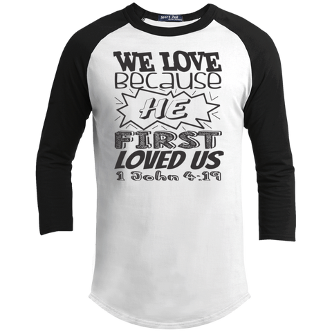 Kids 1 John 4:19 Jersey