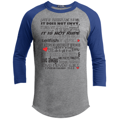 Kids 1 Corinthians 13:4-8 Jersey