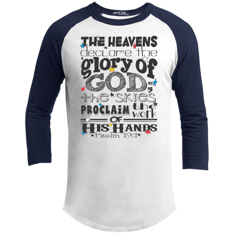 Kids Psalm 19:1 3/4 Jersey